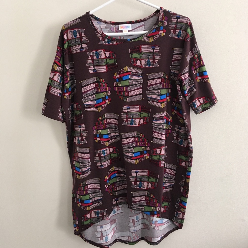 LuLaRoe Irma- SUPER RARE BOOK PRINT, XXS